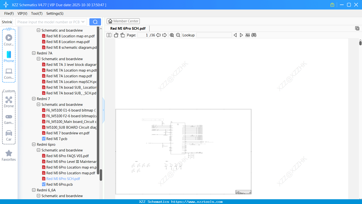 Xiaomi Redmi 6Pro SCH